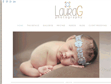 Tablet Screenshot of lauragioffredo.com